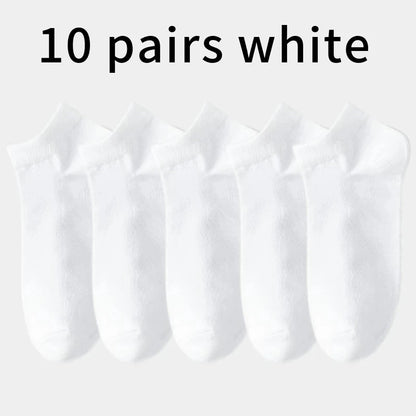 NONECN Herren-Baumwoll-Knöchelsocken, atmungsaktiv – Bequeme Sommersocken für den Alltag