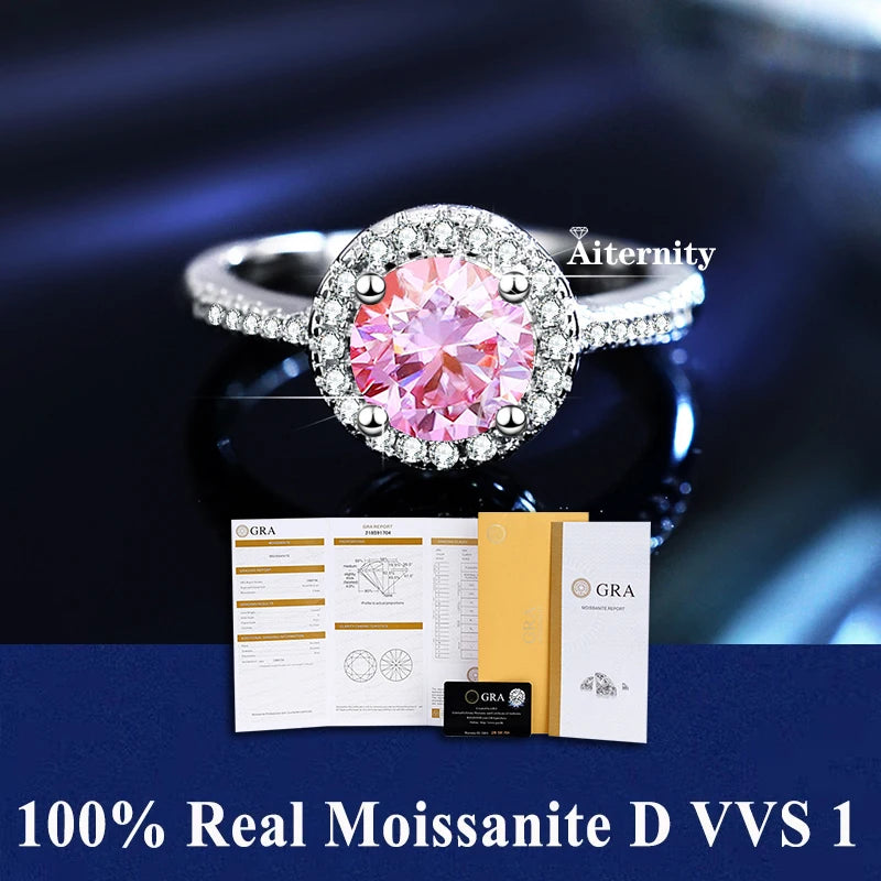 Moissanite Gyűrű Aiternity Nők