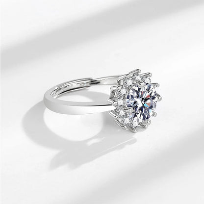 AITERNITY Moissanite Gyűrű 2ct