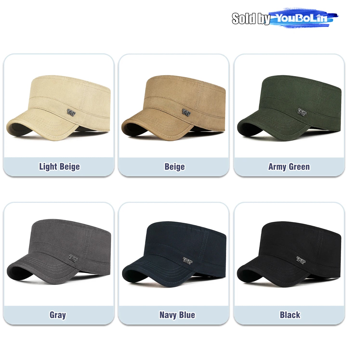 YBCN Katonai Sapka Unisex