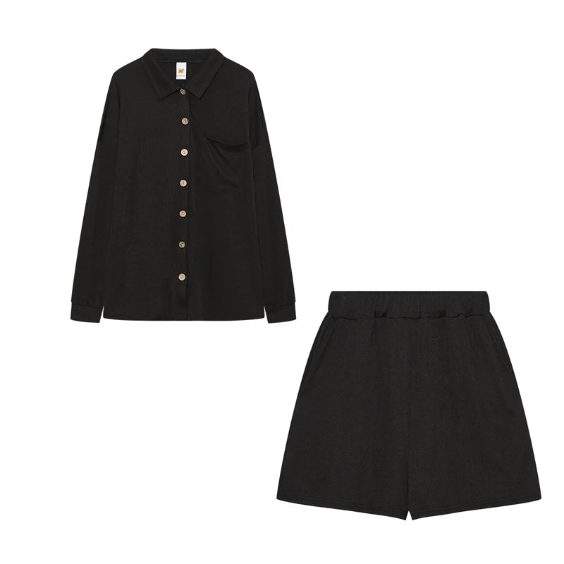 Suit Set Női Egyszínű Szett