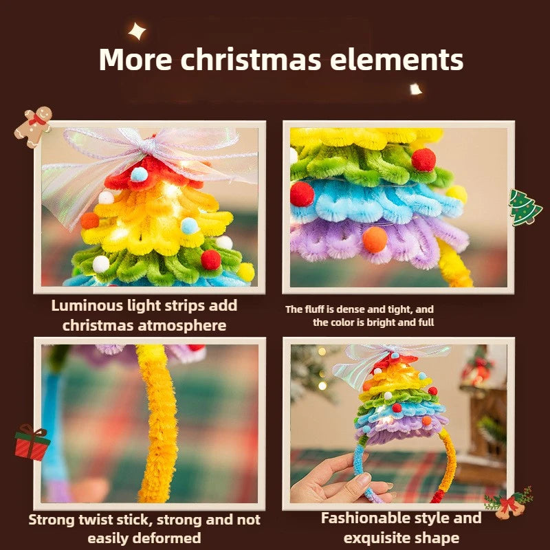 Karácsonyi Hajpánt Diy Szett
