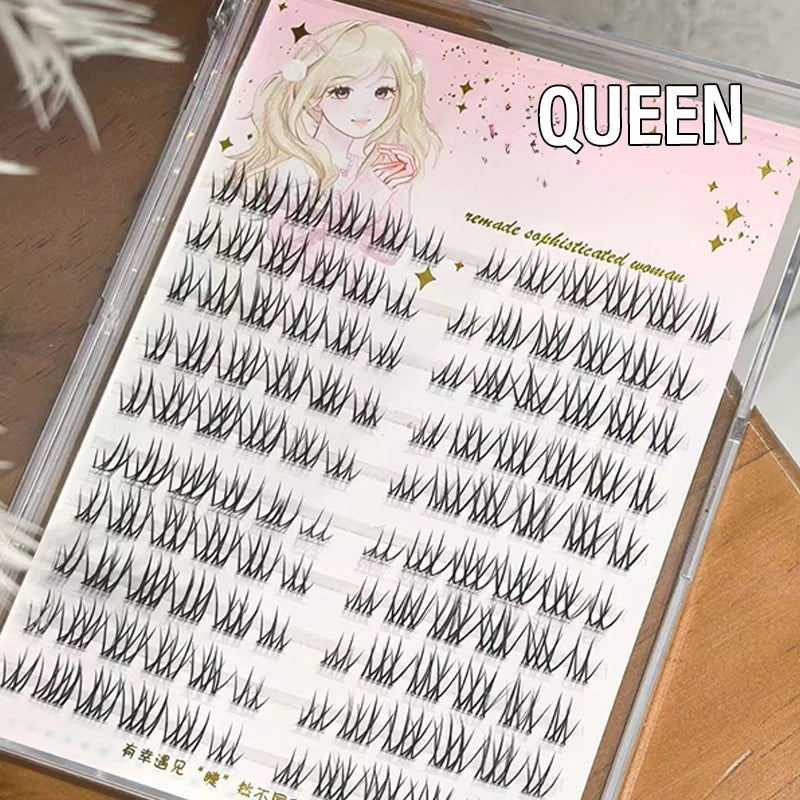 DIY U Szempillák Spiky Kpop