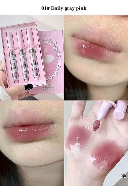 Lip Gloss Szett Tartós Vízálló