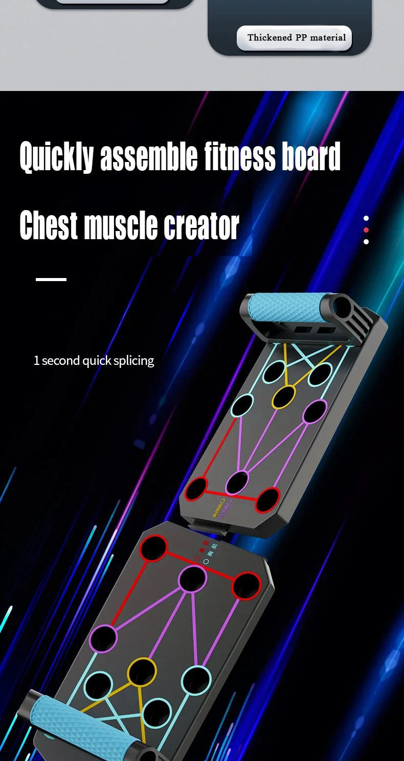 LingPeng Push Up Board Edzés