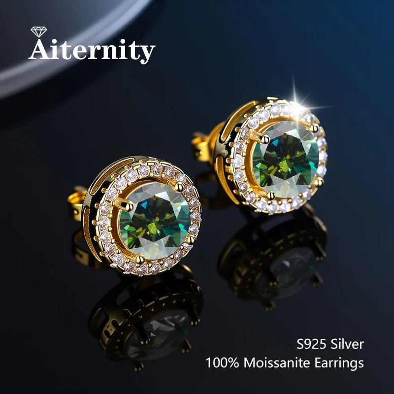 Moissanite Fülbevaló AITERNITY