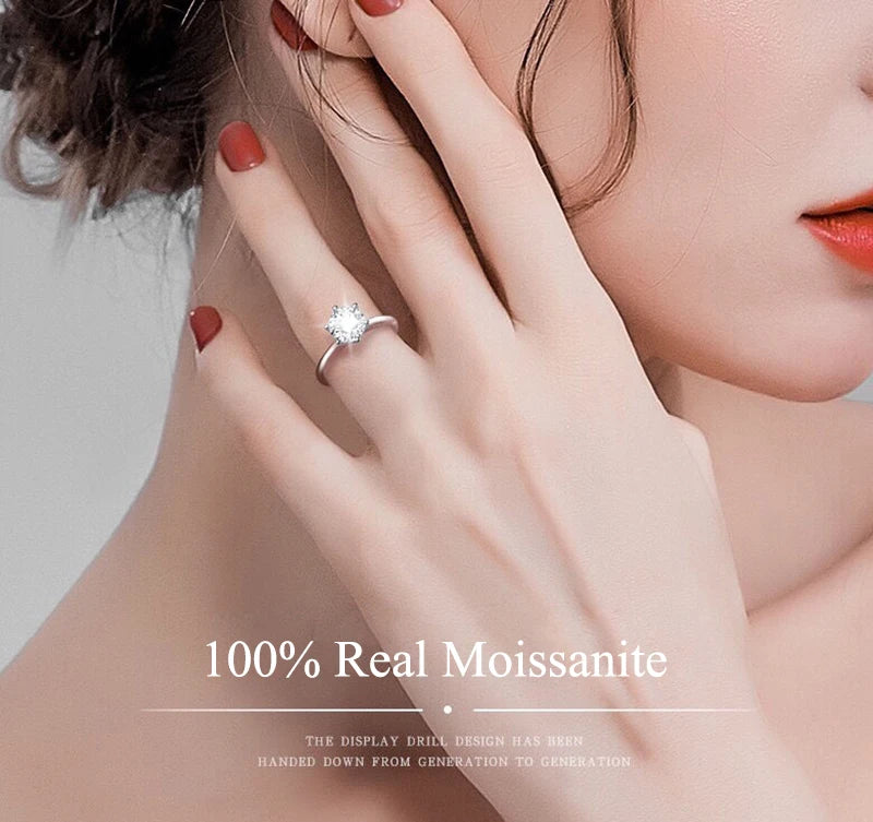 Aiternity Moissanite Gyűrű S925