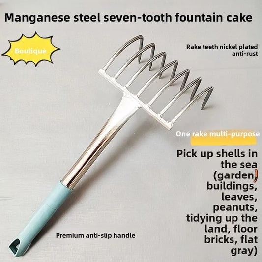 Garden Rake Multi-Tooth