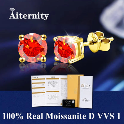 Aiternity Moissanit Fülbevaló