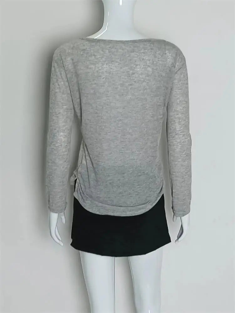 Korean Women's Long Sleeve Top