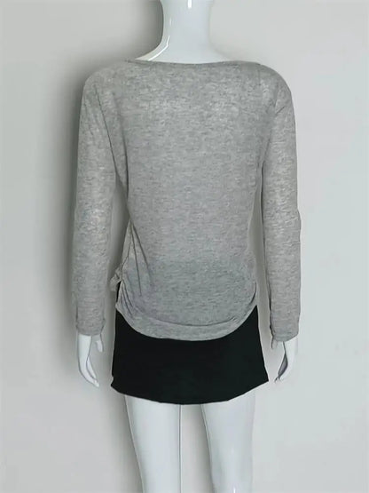 Korean Women's Long Sleeve Top