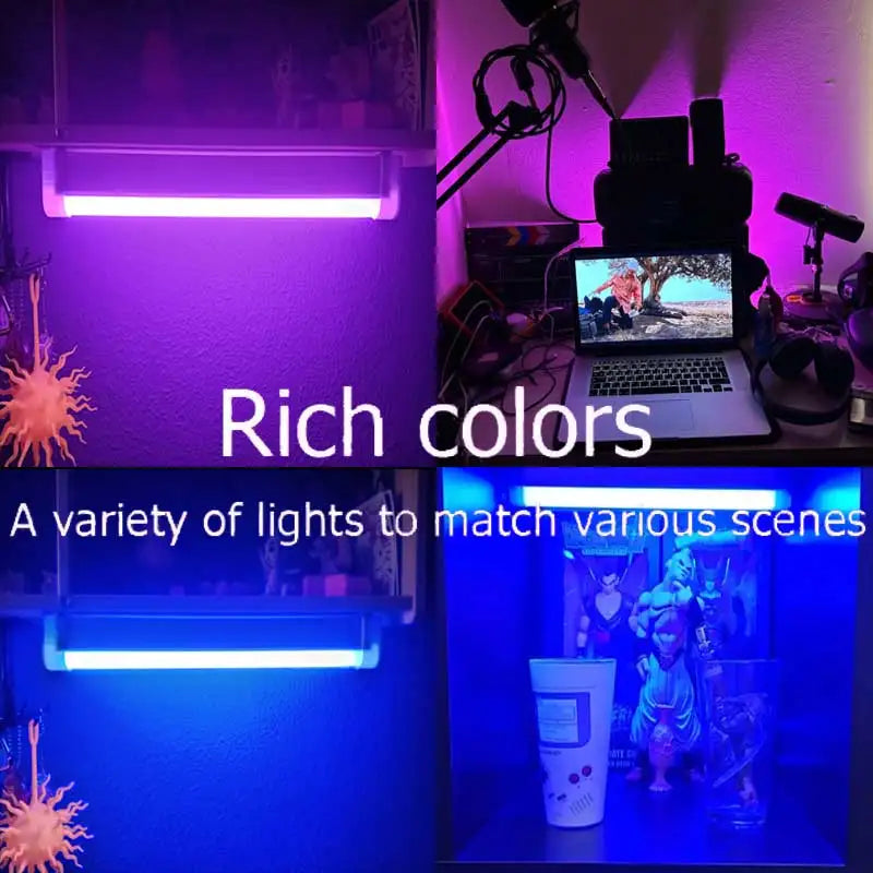 RGB-USB-Lampe, farbig