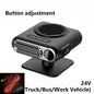 Xiaomi 12V/24V Autós Fűtőventilátor 150W - Digitális Kijelző, Jégtelenítés, Páramentesítés