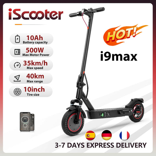 iScooter i9max App Vezérlés