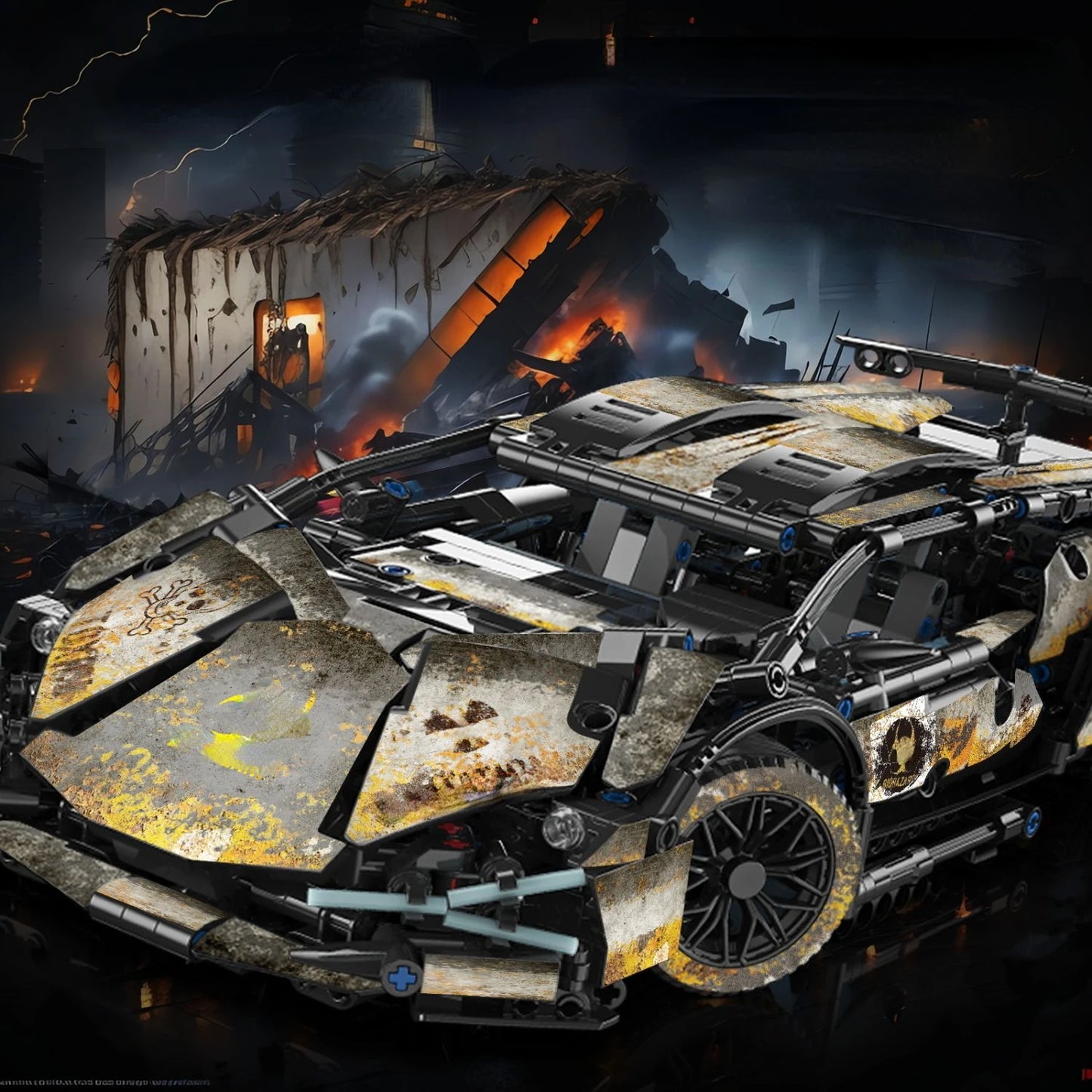 Roadster Lego Auto Bausatz