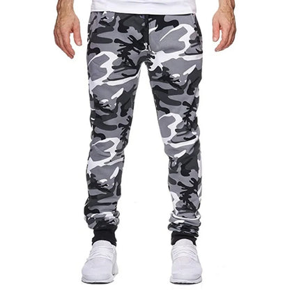 Camo Férfi Edzés Cargo Nadrág