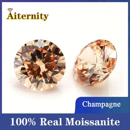 Champagne Moissanite AITERNITY