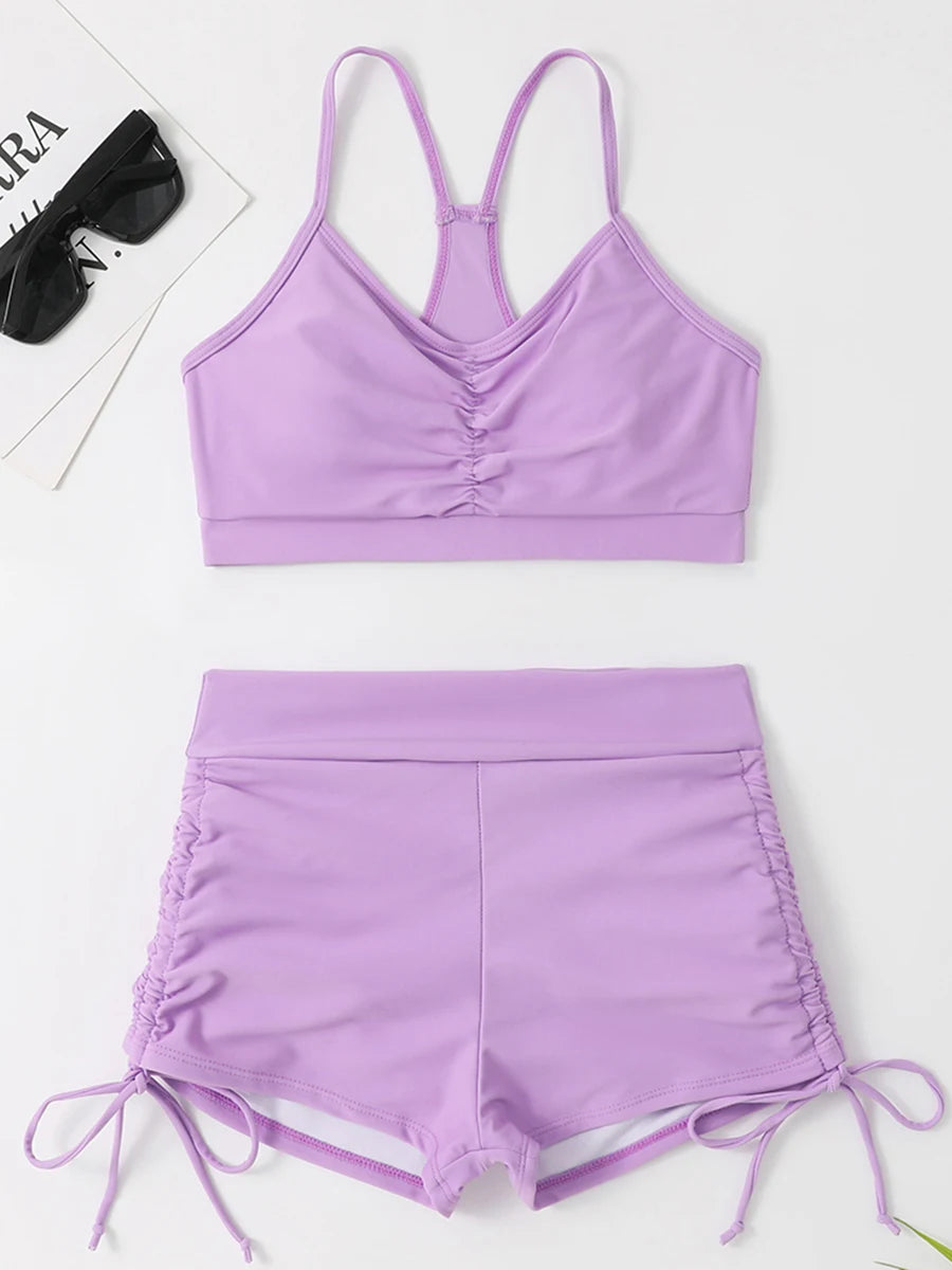 Magas Derékú Bikini Kötős