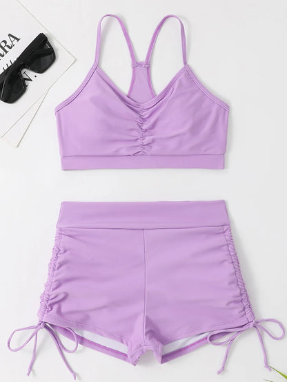 Magas Derékú Bikini Kötős