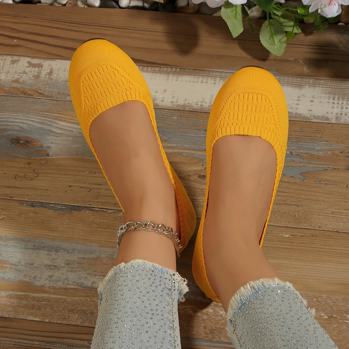 RZSMTYA Women's Flat Shoes Summer