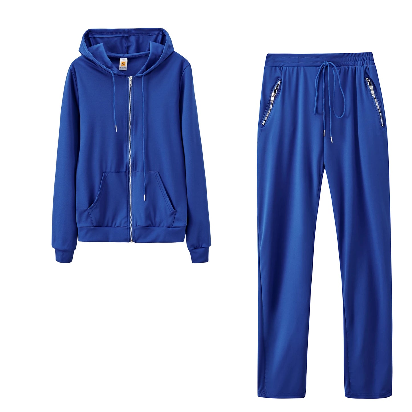 Suit Set Zsebes Kötött Szett