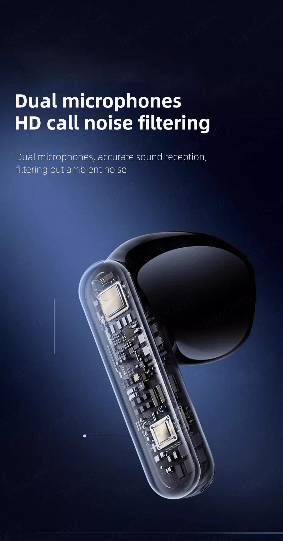 Bluetooth Fülhallgató Zajszűrő