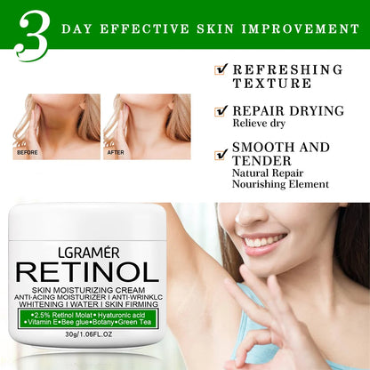 LGRAMER Retinol Fényesítő Krém