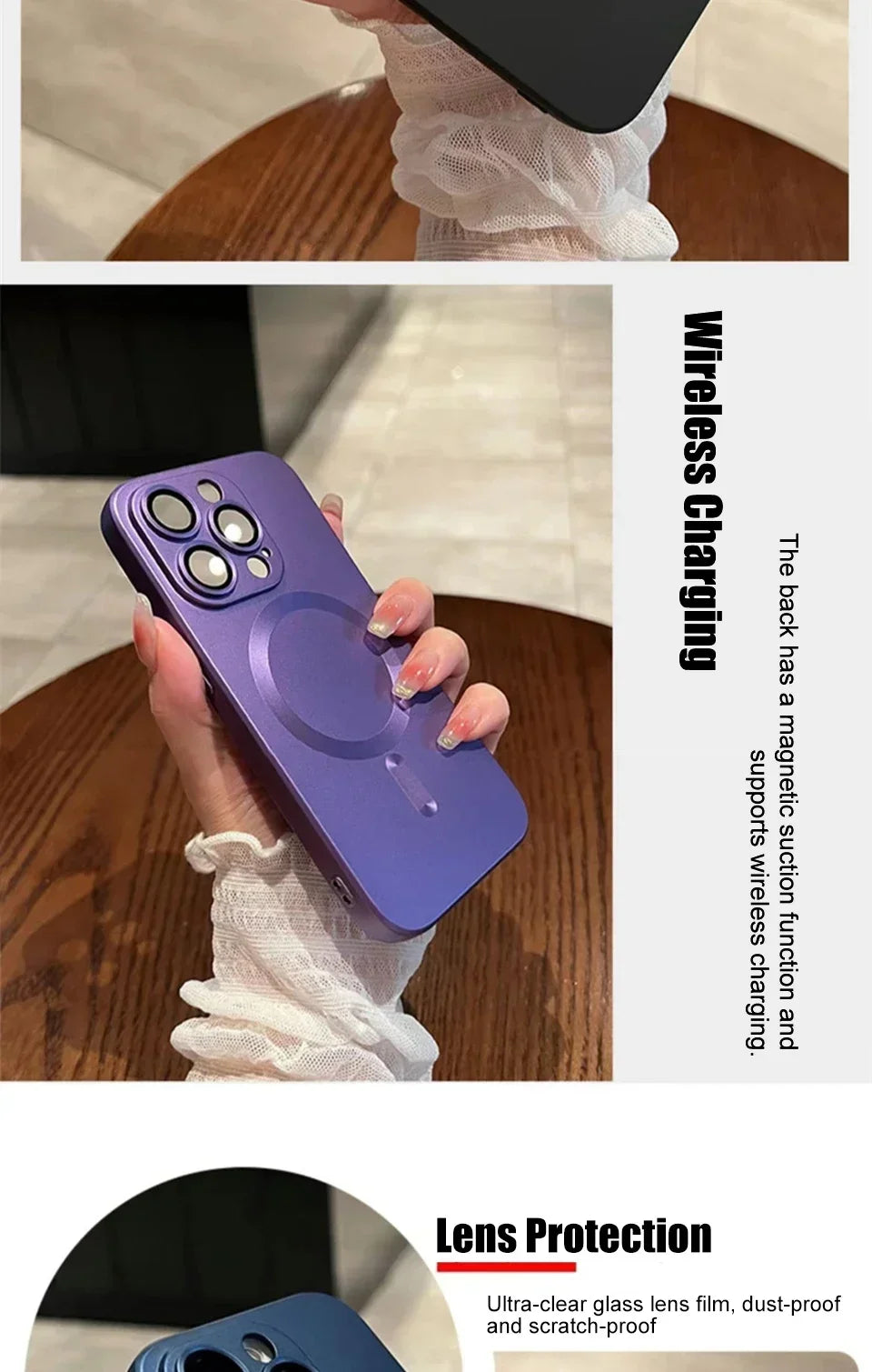 MagSafe DIXSG Lencsevédő Tok