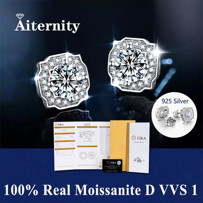 Moissanite Fülbevaló Aiternity