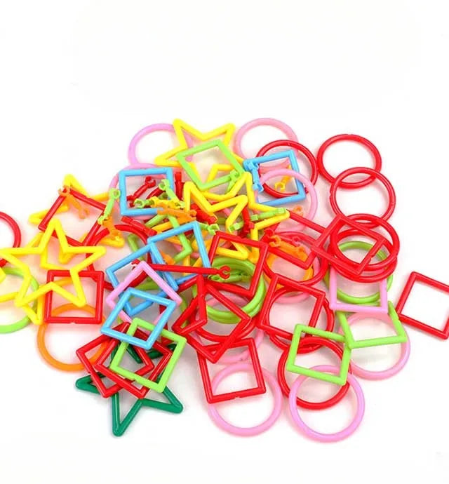 Színes Oktató 3D Puzzle Rudak