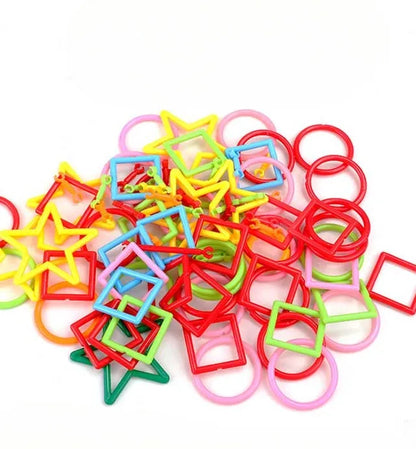 Színes Oktató 3D Puzzle Rudak
