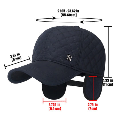 Unisex Corduroy Sapka Melegen