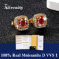 Moissanite Fülbevaló AITERNITY