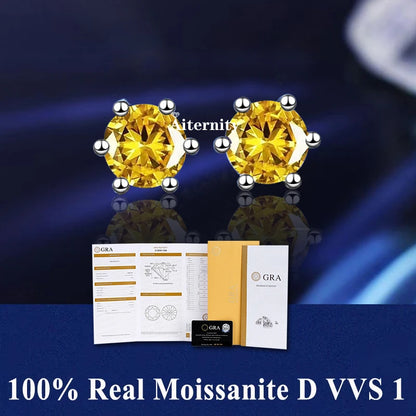 Moissanite Fülbevaló AITERNITY