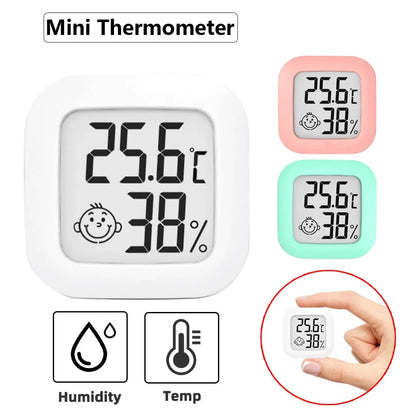 Mini LCD Hőmérő Higrométer