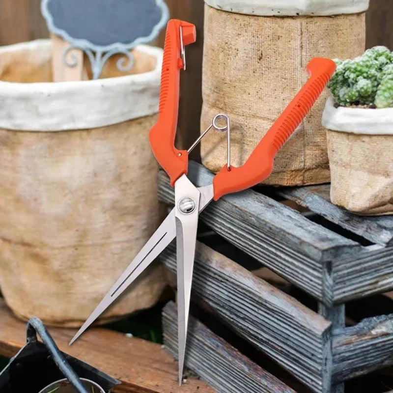 Metszőolló Rozsdamentes Záras