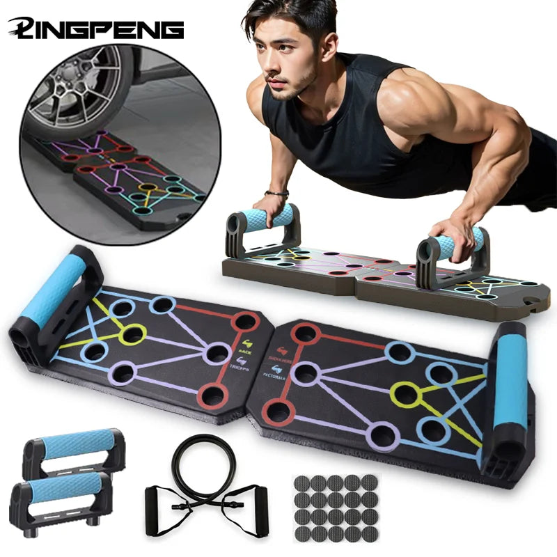 LingPeng Push Up Board Edzés