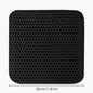 Macska Litter Mat 30x30 Cm - Vízálló Dupla Réteg Csúszásmentes és Mosható 1/2/3 Db