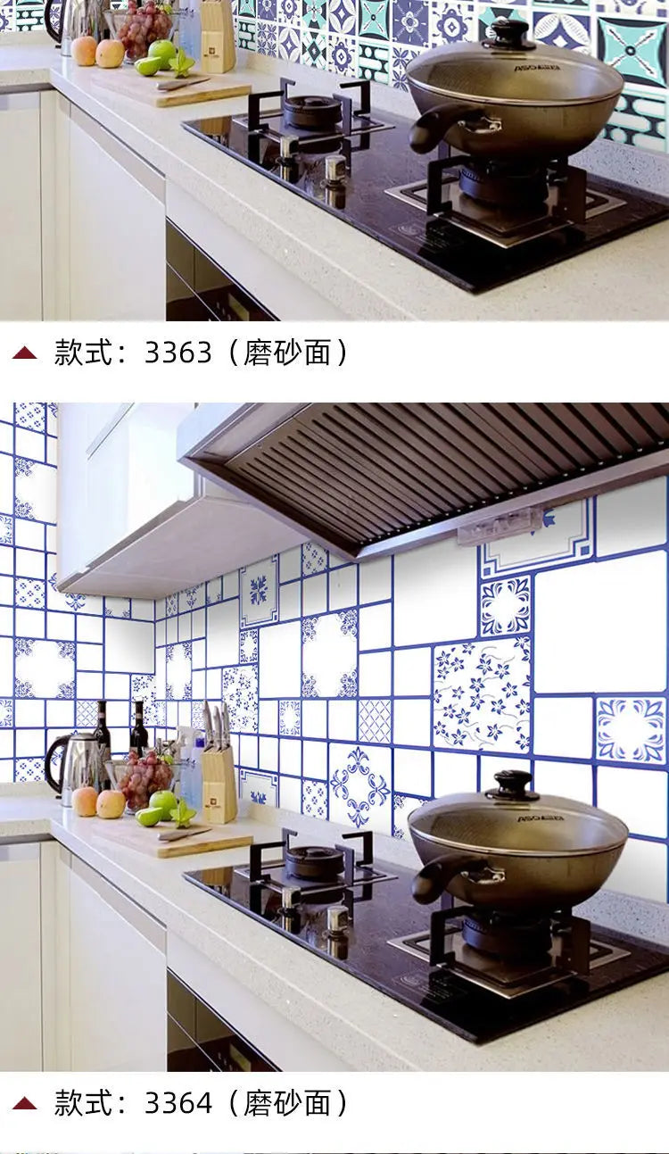 Waterproof Kitchen Wallpaper NONECN