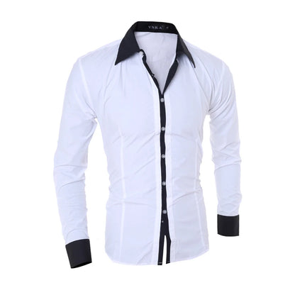 Férfi Ing Slim Fit Csíkos Liva