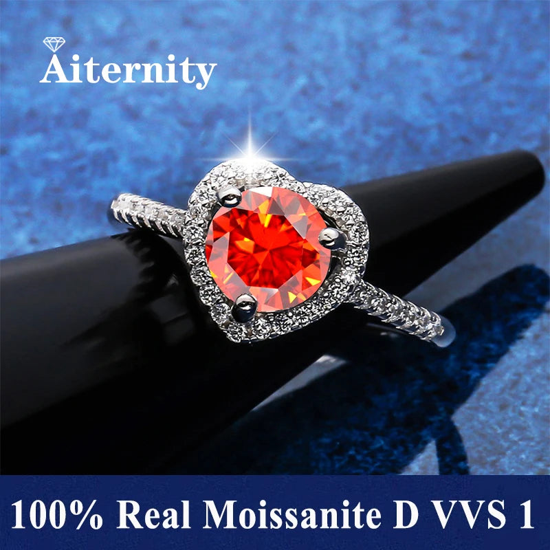 AITERNITY Moissanite S925 Gyűrű