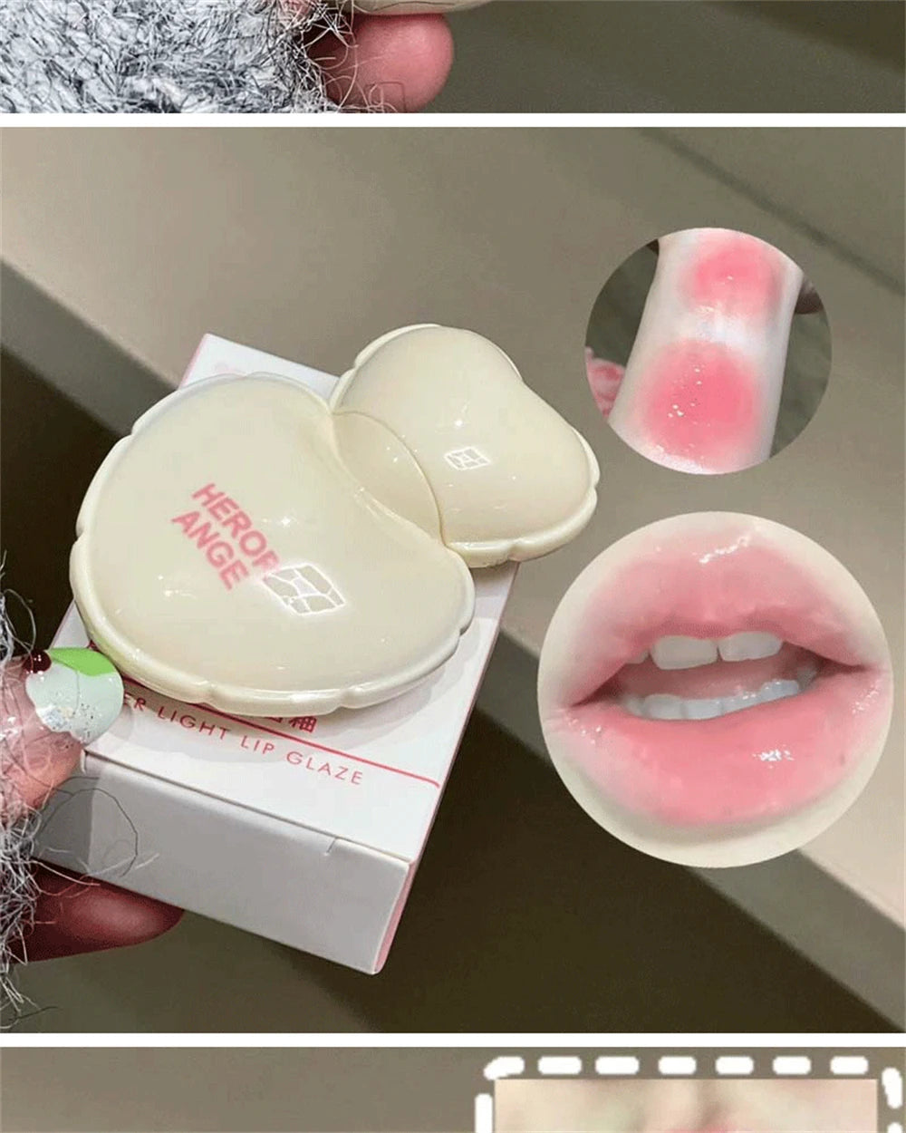 Love Shape Hidratáló Lipgloss
