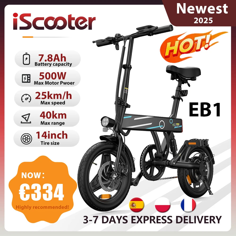 iScooter EB1 Elektrofahrrad