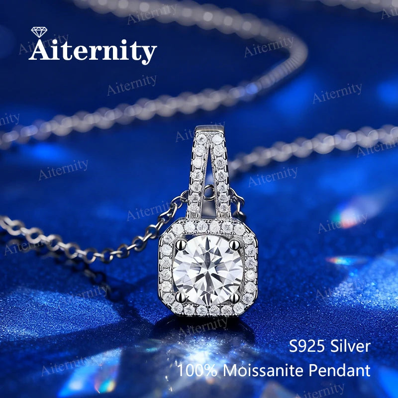 Moissanite Medál 925 Aiternity