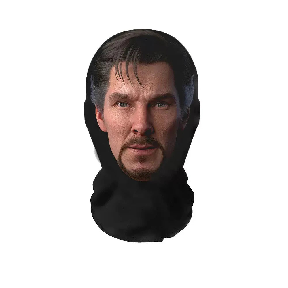 Realisztikus 3D Arcmaszk Férfiaknak és Nőknek - Halloween Cosplay Balaclava