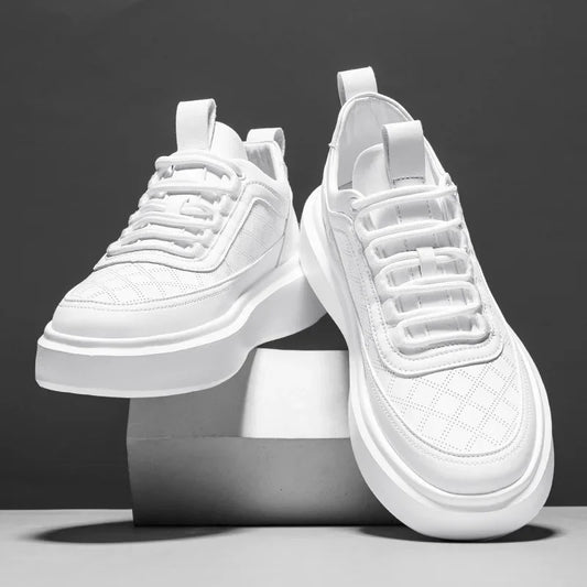 Férfi Casual Sportcipő - Lélegző Platform Sneaker