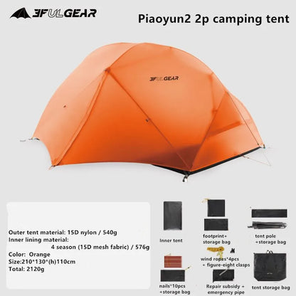 3F UL Gear Túrasátor 2P Vízálló