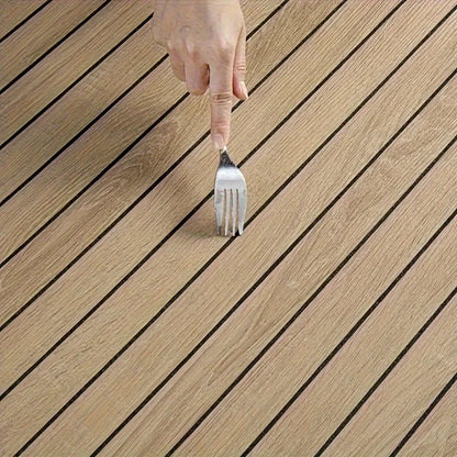 Öntapadós Fa Falpanelok 3D