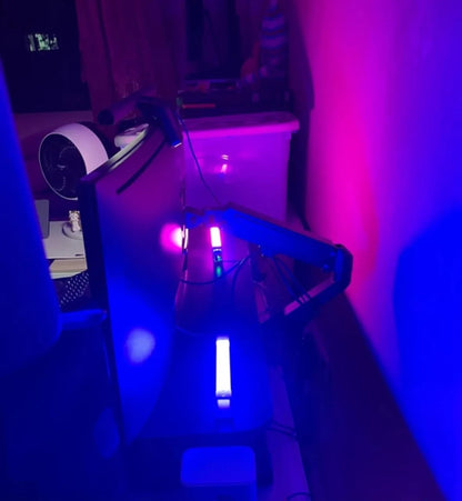 RGB LED Színes Lámpa USB