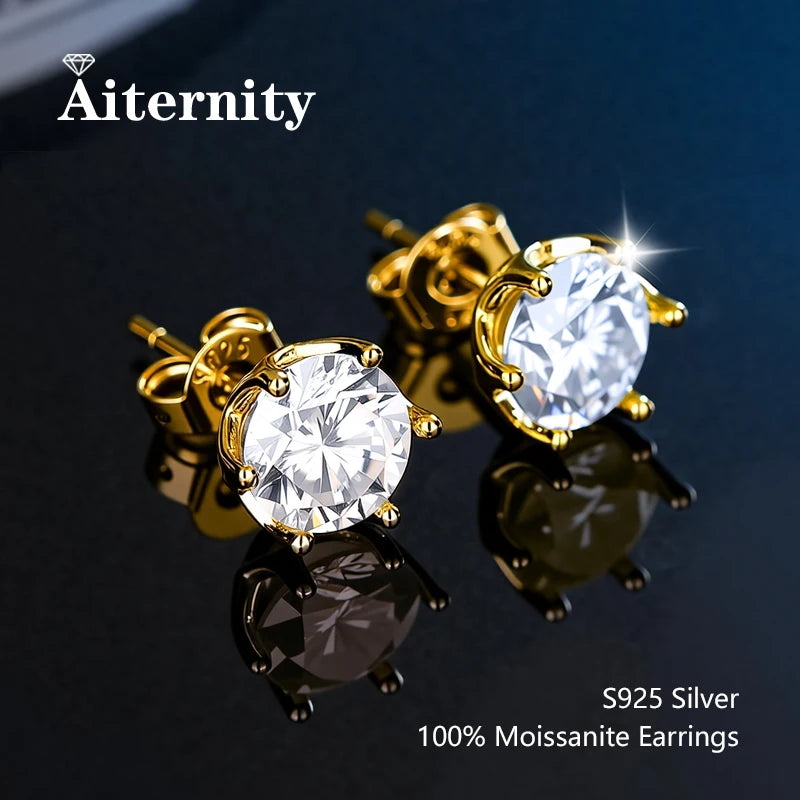 Moissanite Fülbevaló Aiternity